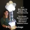 5 DIY Mini light up balloon trees