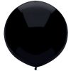 Black 43cm outdoor latex balloons 50 pack