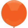 Bright Orange 43cm latex balloons outdoor