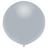 Platinum Silver 43cm latex outdoor balloons