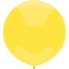 Sun Yellow 43cm latex outdoor balloons