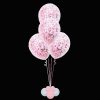 Bouquet of 4 Large Confetti balloons2