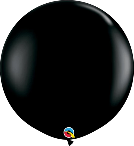 Black 90cm latex balloon