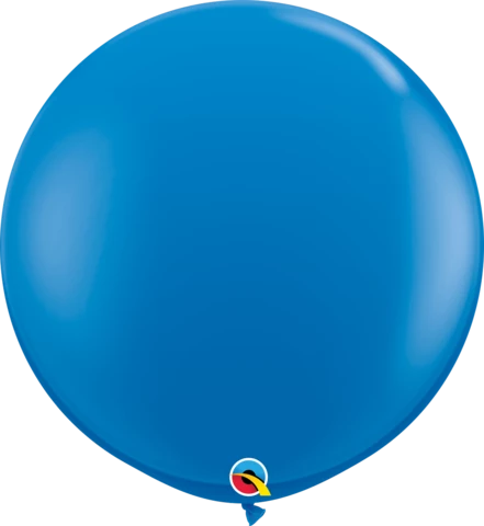 Dark blue 90cm latex balloon
