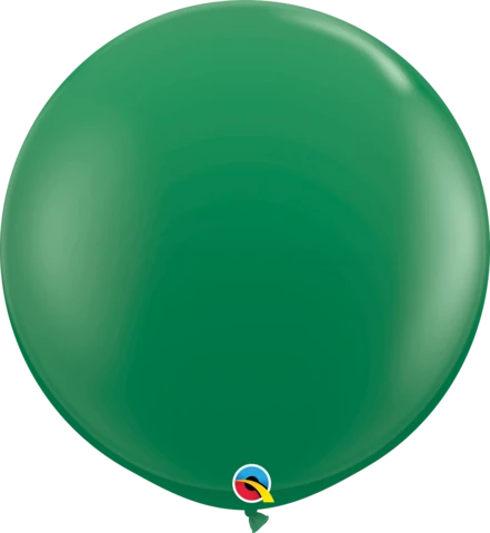 Dark green 90cm latex balloon