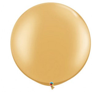 metallic gold 90cm latex balloon
